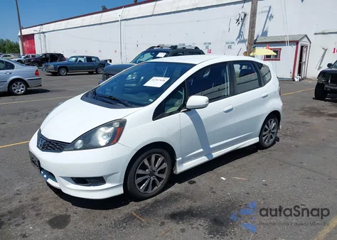 2013 Honda Fit Sport из США, поврежденный, VIN JHMGE8H59DC074101